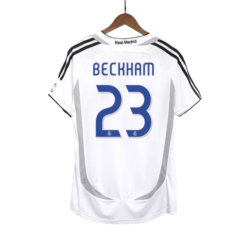 Camiseta BECKHAM 23 Real Madrid Retro 2006/07 Home