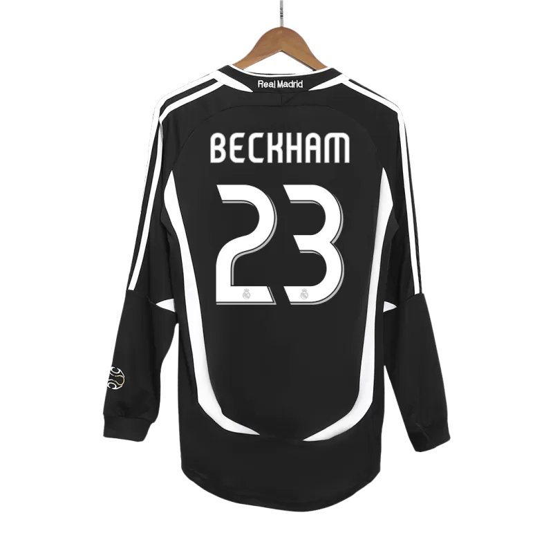 Camiseta BECKHAM 23 Real Madrid Retro 2006/07 Away ML