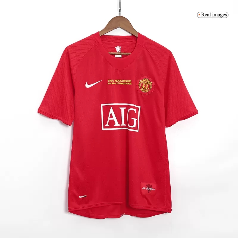 Camiseta RONALDO 7 Manchester United Retro 2007/08 Home