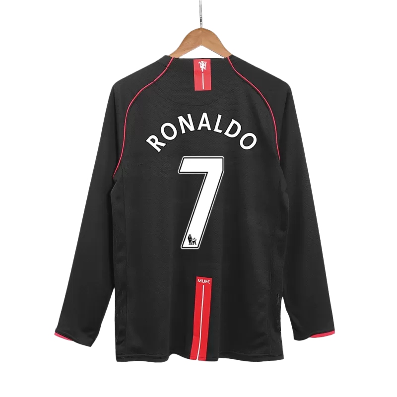 Camiseta RONALDO 7 Manchester United Retro 2007/08 Away ML