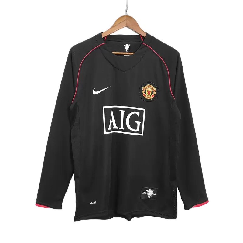 Camiseta RONALDO 7 Manchester United Retro 2007/08 Away ML