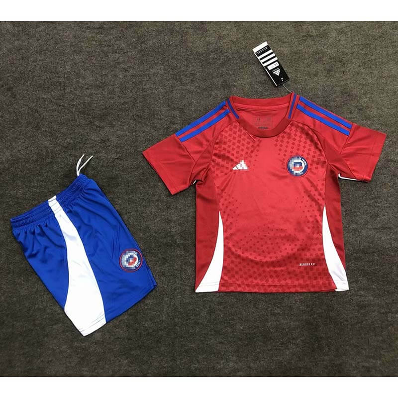 Camiseta Chile 2024 Home Niño Kit