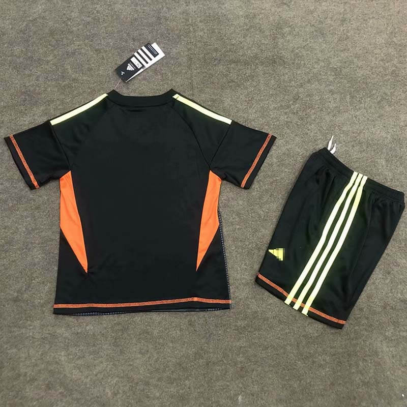 Camiseta De Portero México Negro 2024 Niño Kit