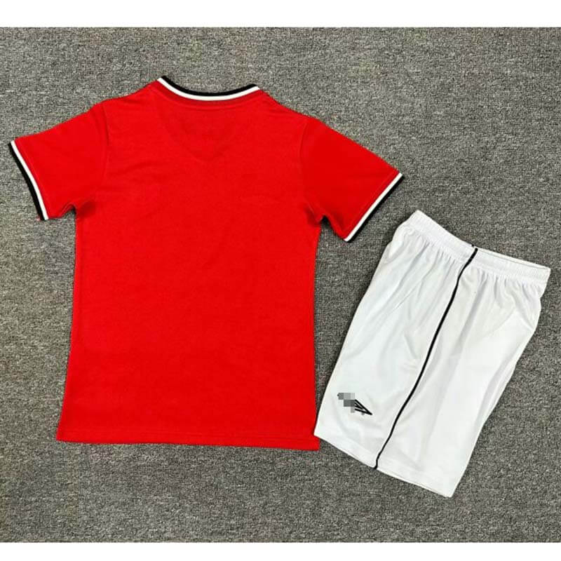Camiseta Manchester United Retro 2000/02 Home Niño Kit