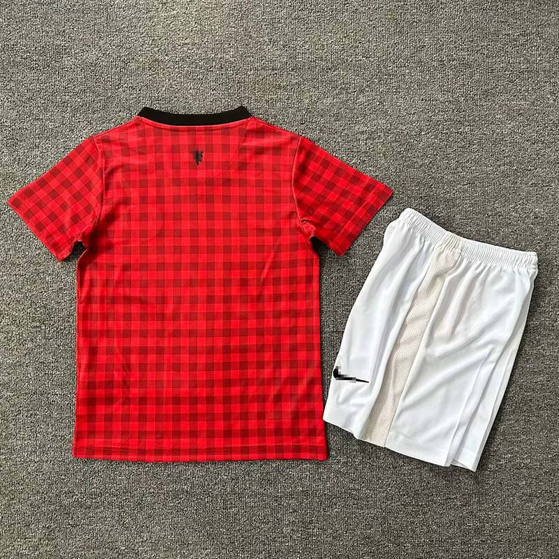 Camiseta Manchester United Retro 2012/13 Home Niño Kit