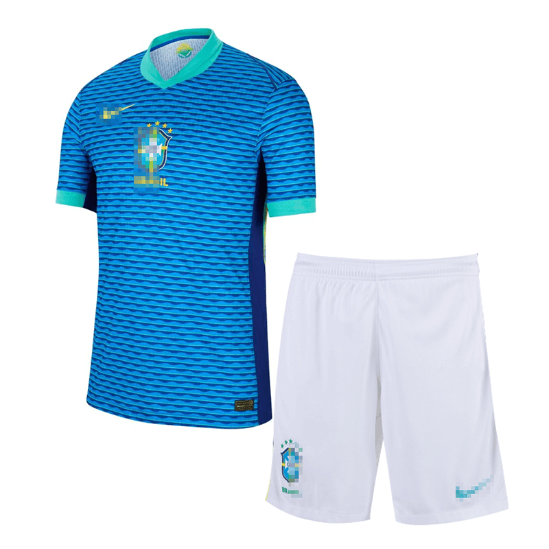 Camiseta Brasil 2024 Away Niño Kit