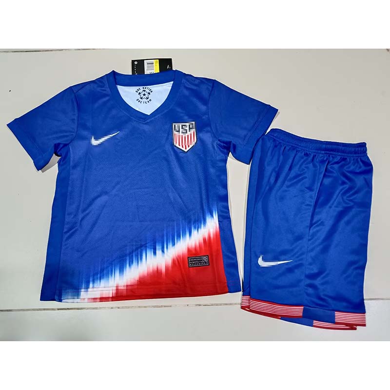 Camiseta EE.UU. 2024 Niño Kit Away