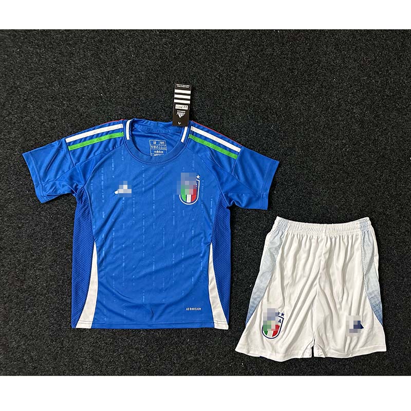 Camiseta Italia 2024 Home Niño Kit 