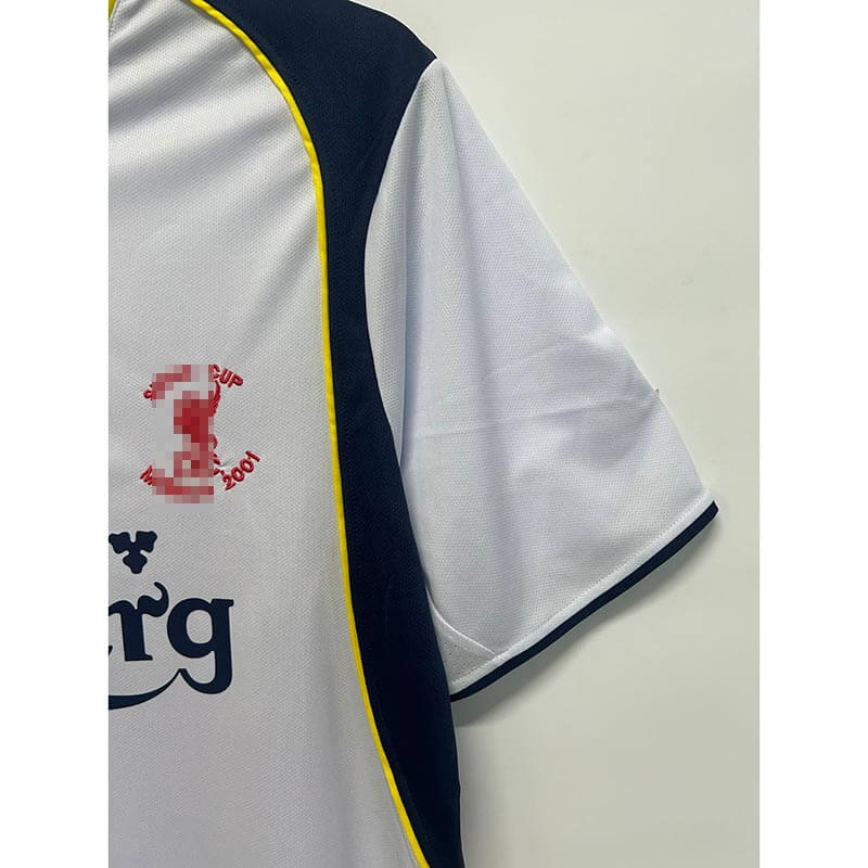 Camiseta Liverpool Retro 2001/02 Away