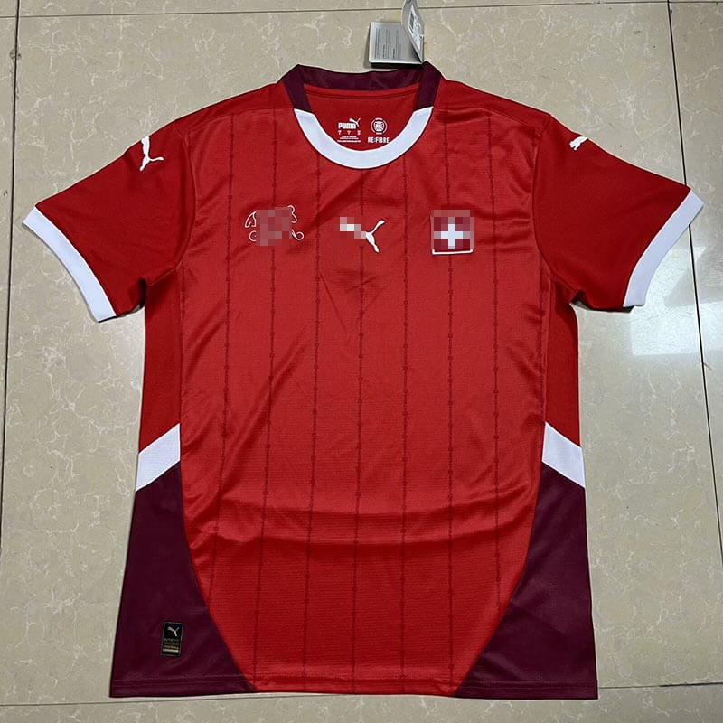 Camiseta Suiza 2024 Home