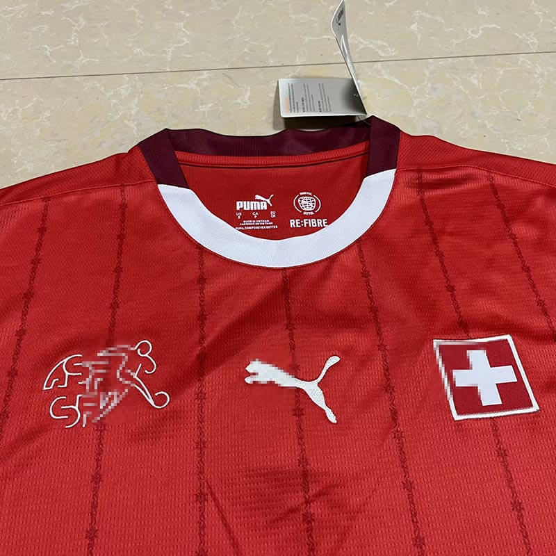 Camiseta Suiza 2024 Home