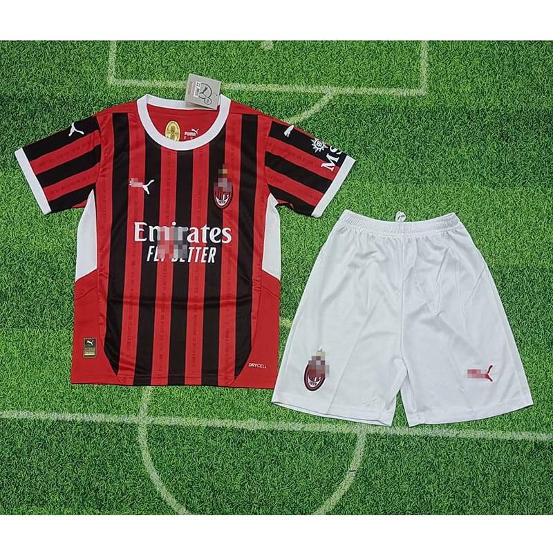Camiseta AC Milan 2024/2025 Home Niño Kit
