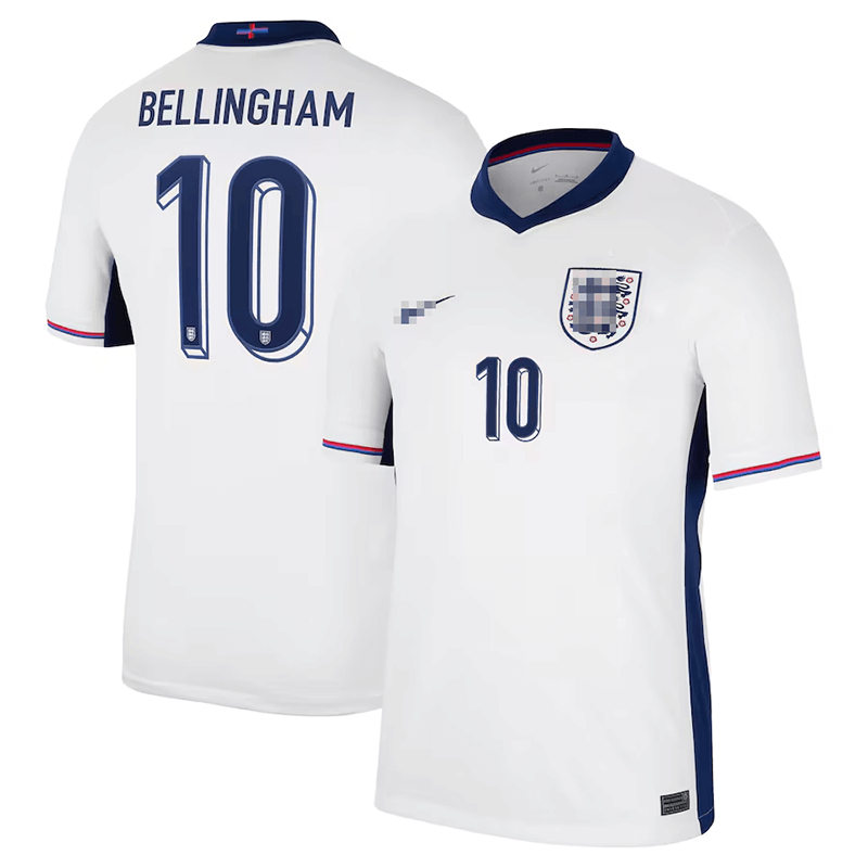 Camiseta Bellingham 10 Inglaterra 2024 Home