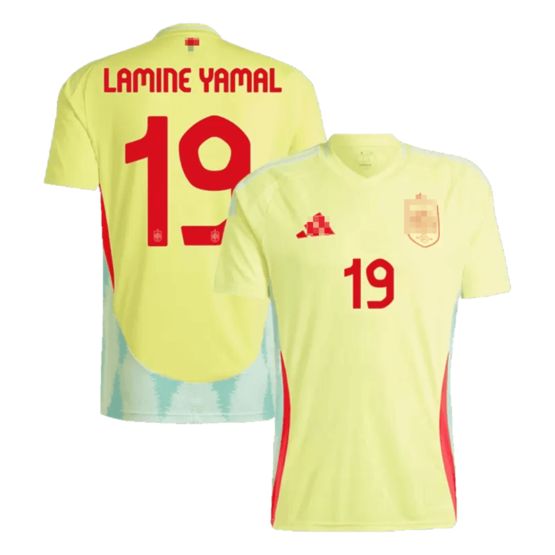 Camiseta Lamine Yamal 19 España 2024 Away