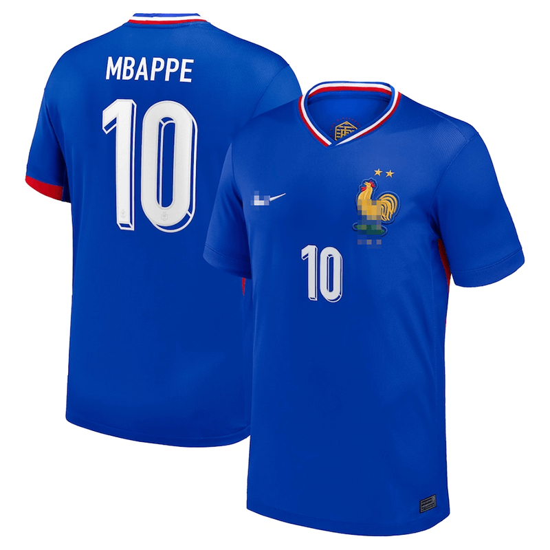 Camiseta MBAPPE 10 Francia 2024 Home