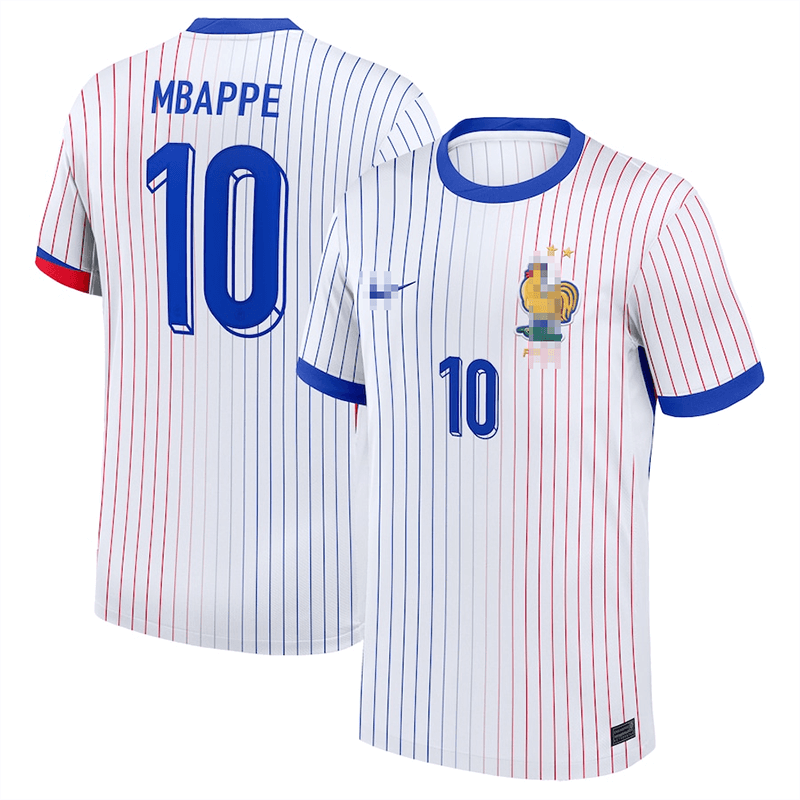 Camiseta MBAPPE 10 Francia 2024 Away