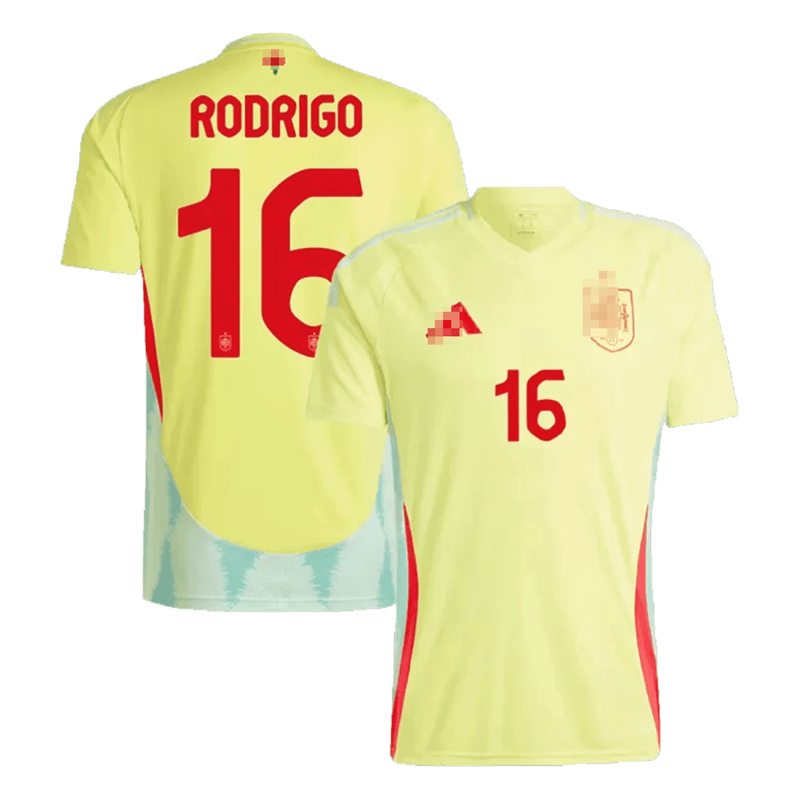 Camiseta RODRIGO 16 España 2024 Away