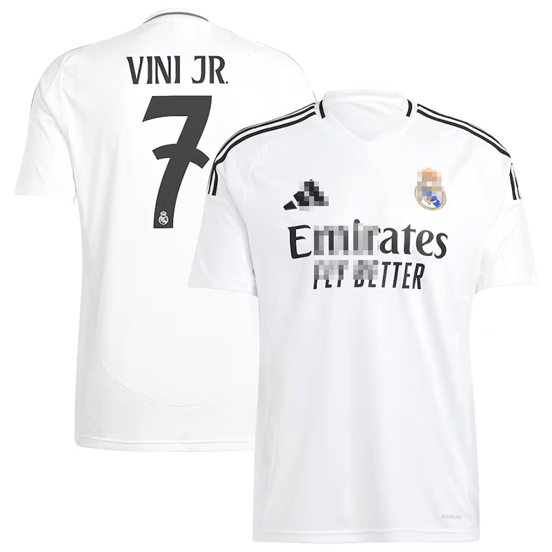 Camiseta Vini Jr. 7 Real Madrid 2024/2025 Home