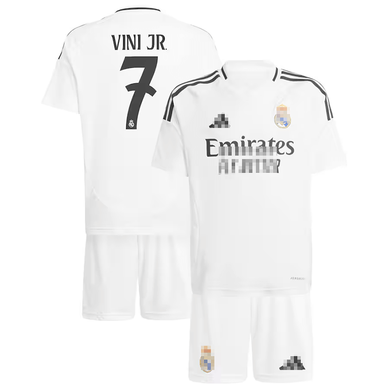 Camiseta Vini Jr. 7 Real Madrid 2024/2025 Home Niño Kit