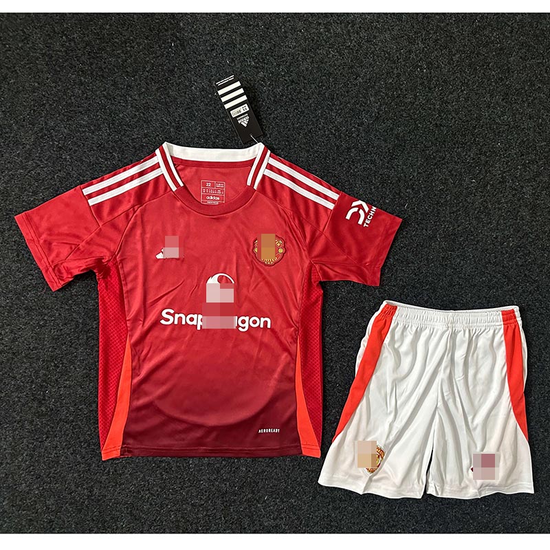 Camiseta Manchester United 2024/2025 Home Niño Kit