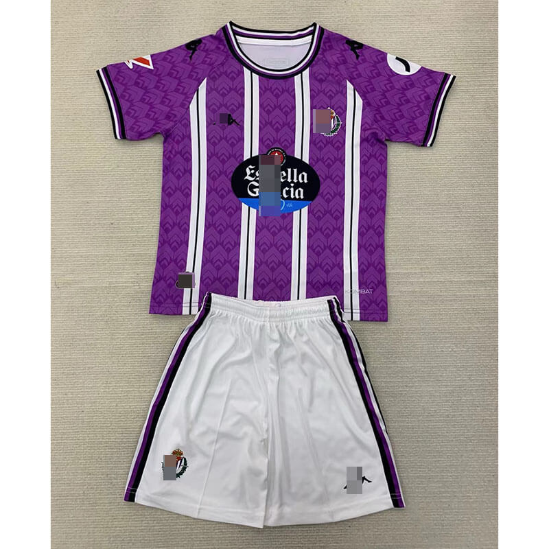 Camiseta Real Valladolid 2024/2025 Home Niño Kit