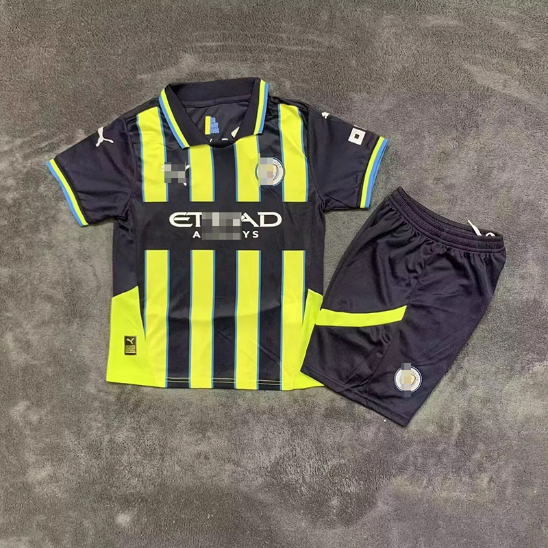 Camiseta Manchester City 2024/2025 Away Niño Kit