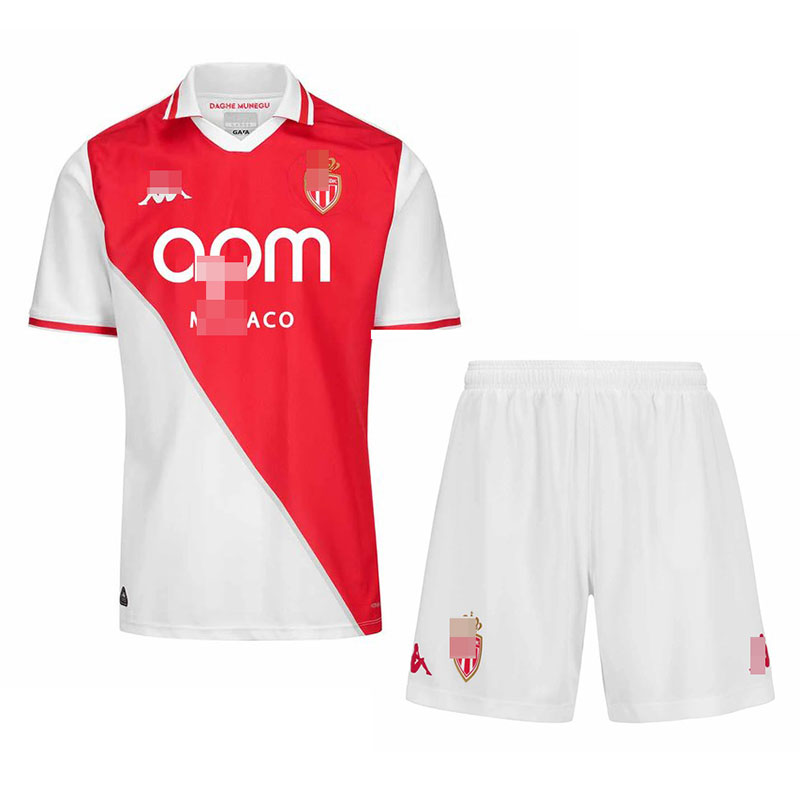 Camiseta Monaco 2024/2025 Home Niño Kit