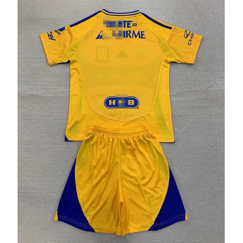 Camiseta Tigres UANL 2024/2025 Home Niño Kit