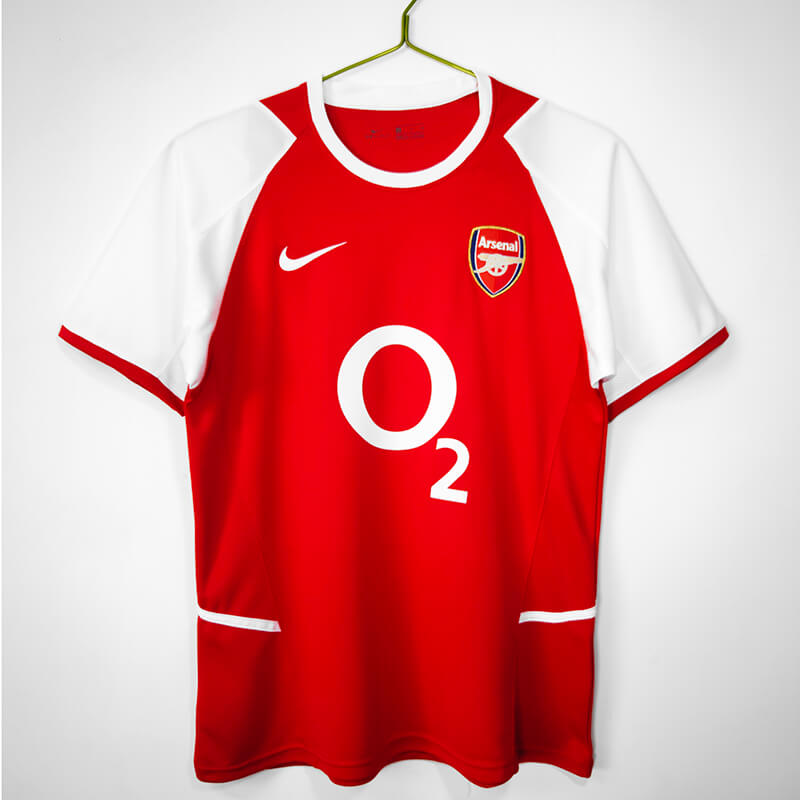 Camiseta Arsenal Retro 2003/04 Home