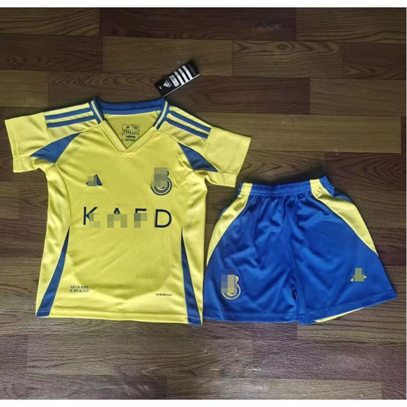 Camiseta Al-Nassr FC 2024/2025 Home Niño Kit
