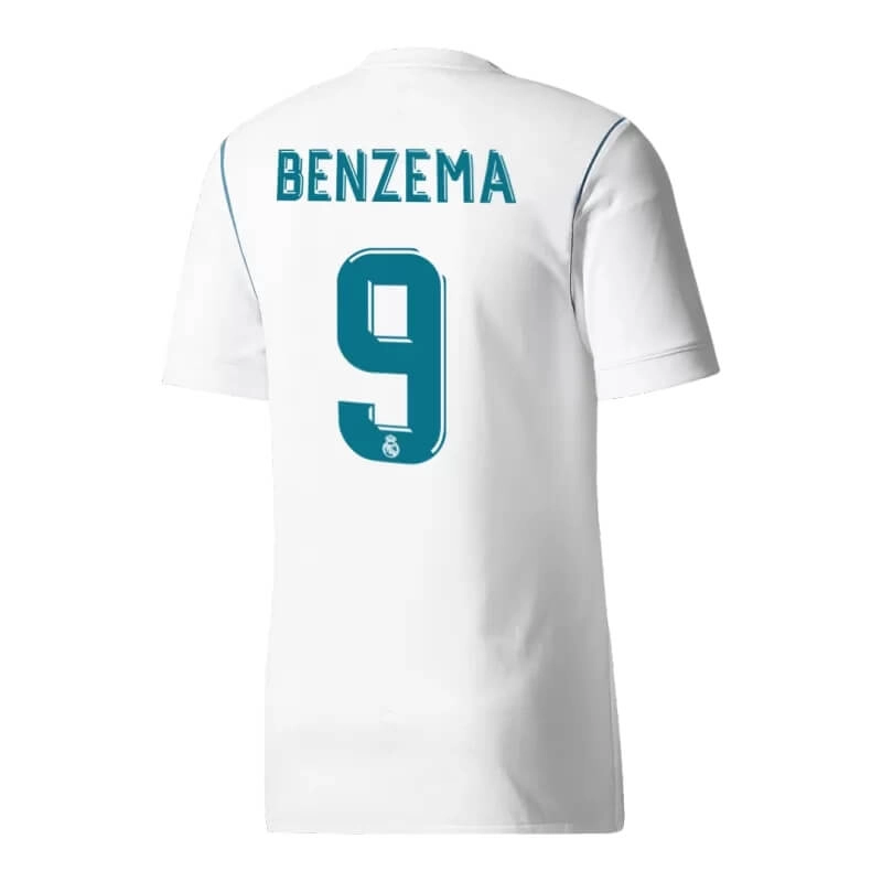 Camiseta BENZEMA 9 Real Madrid Retro 2017/18 Home