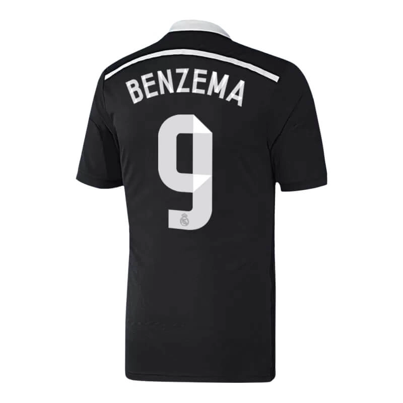 Camiseta BENZEMA 9 Real Madrid Retro 2014/15 Third