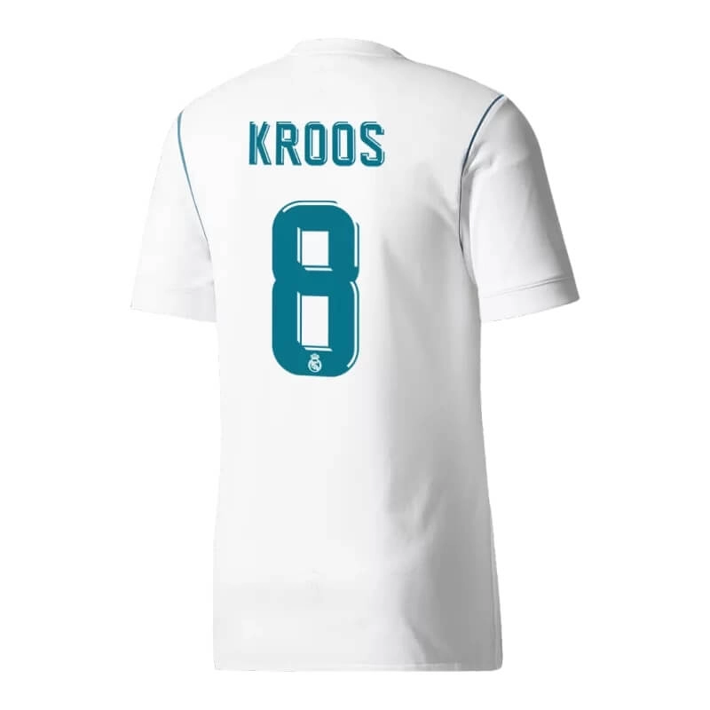 Camiseta KROOS 8 Real Madrid  Retro 2017/18 Home