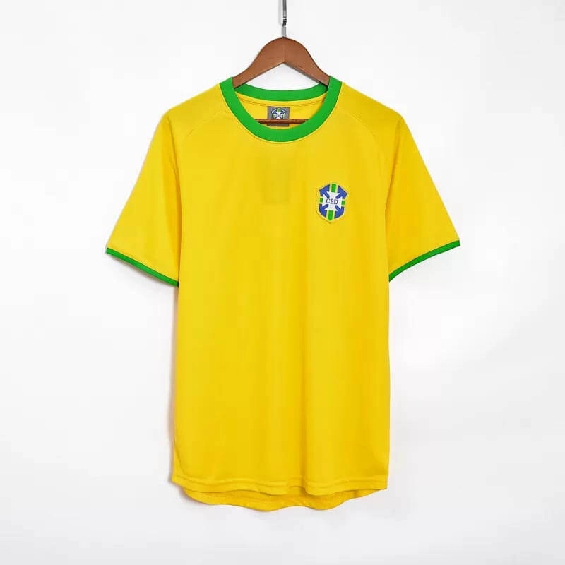Camiseta PELÉ 10 Brasil Home Retro Retro 1970 Home
