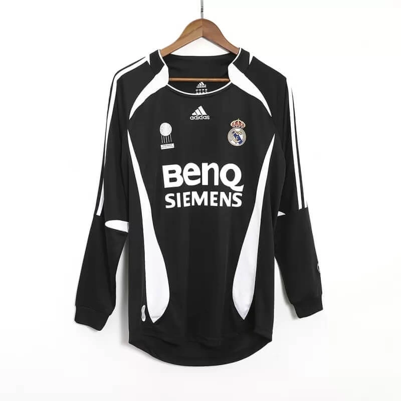 Camiseta SERGIO RAMOS 4 Real Madrid Retro 2006/07 ML Away