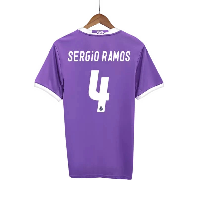 Camiseta SERGIO RAMOS 4 Real Retro 2016/17 Away