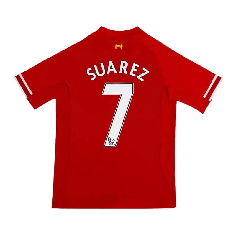 Camiseta SUAREZ 7 Liverpool Home Retro 2013/14 Home