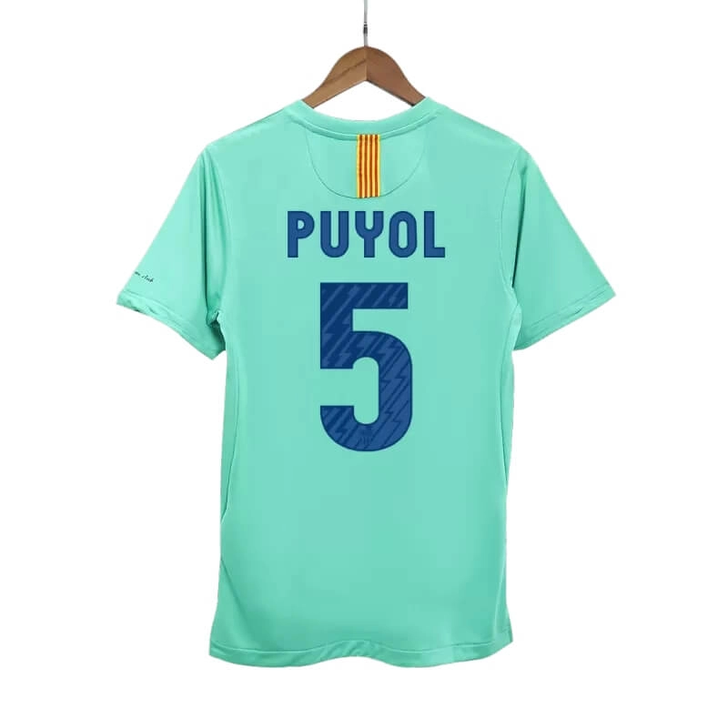 Camiseta PUYOL 5 Barcelona Retro 2010/11 Away