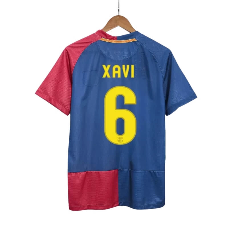 Camiseta XAVI 6 Barcelona Retro 2008/09 Home