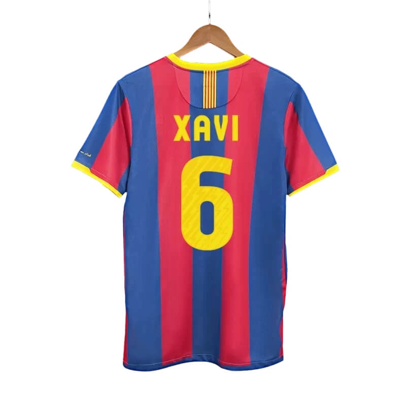 Camiseta XAVI 6 Barcelona Retro 2010/11 Home