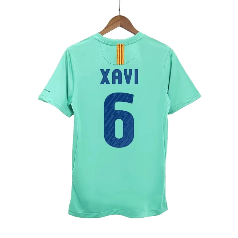 Camiseta XAVI 6 Barcelona Retro 2010/11 Away