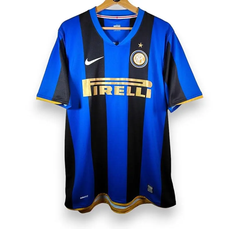 Camiseta ADRIANO 10 Inter de Milan retro 2008/09 Home