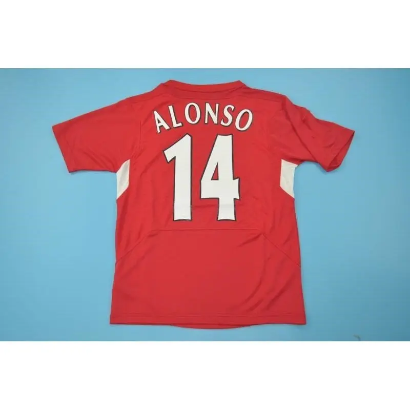 Camiseta ALONSO 14 Liverpool retro 2004/05 Home