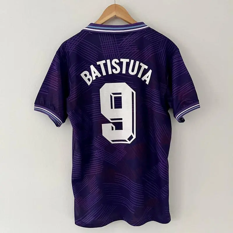 Camiseta BATISTUTA 9 Fiorentina retro 1992/93 Home