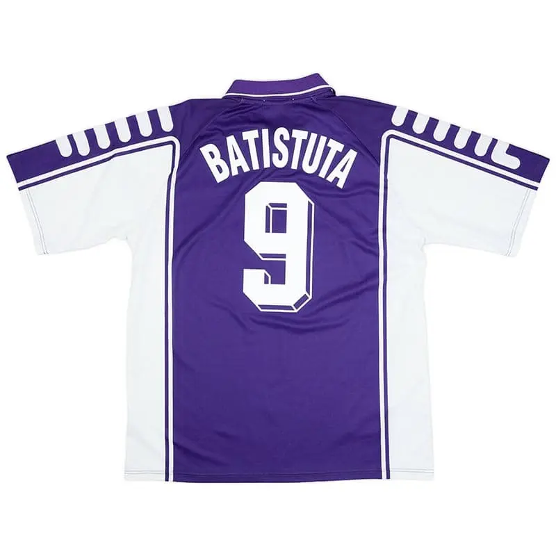 Camiseta BATISTUTA 9 Fiorentina retro 1999/00 Home