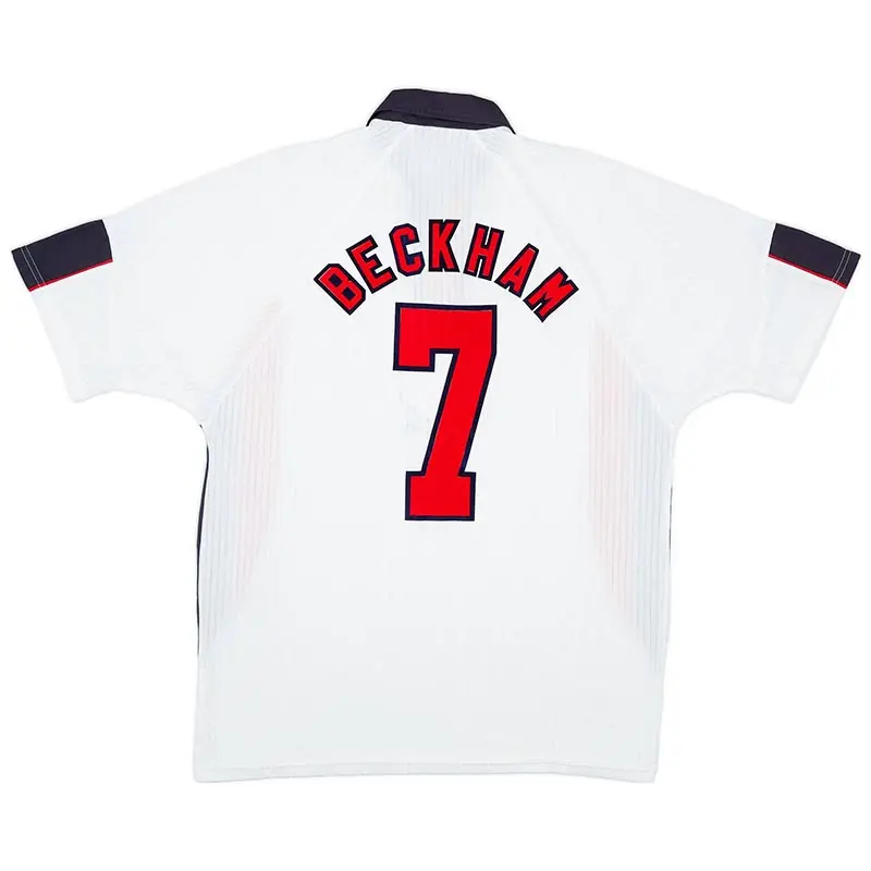 Camiseta BECKHAM 7 Inglaterra retro 1998 Home