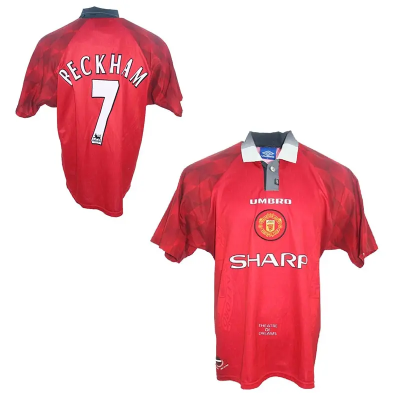 Camiseta BECKHAM 7 Manchester United retro 1997/98 Home