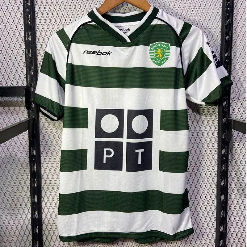 Camiseta C.RONALDO 28 Lisboa retro 2002/03 Home
