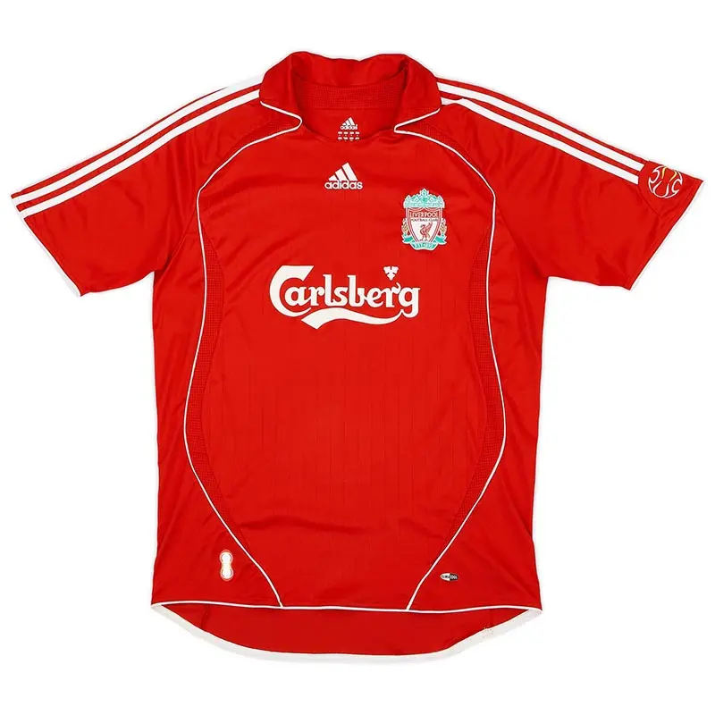Camiseta GERRARD 8 Liverpool retro 2006/08 Home