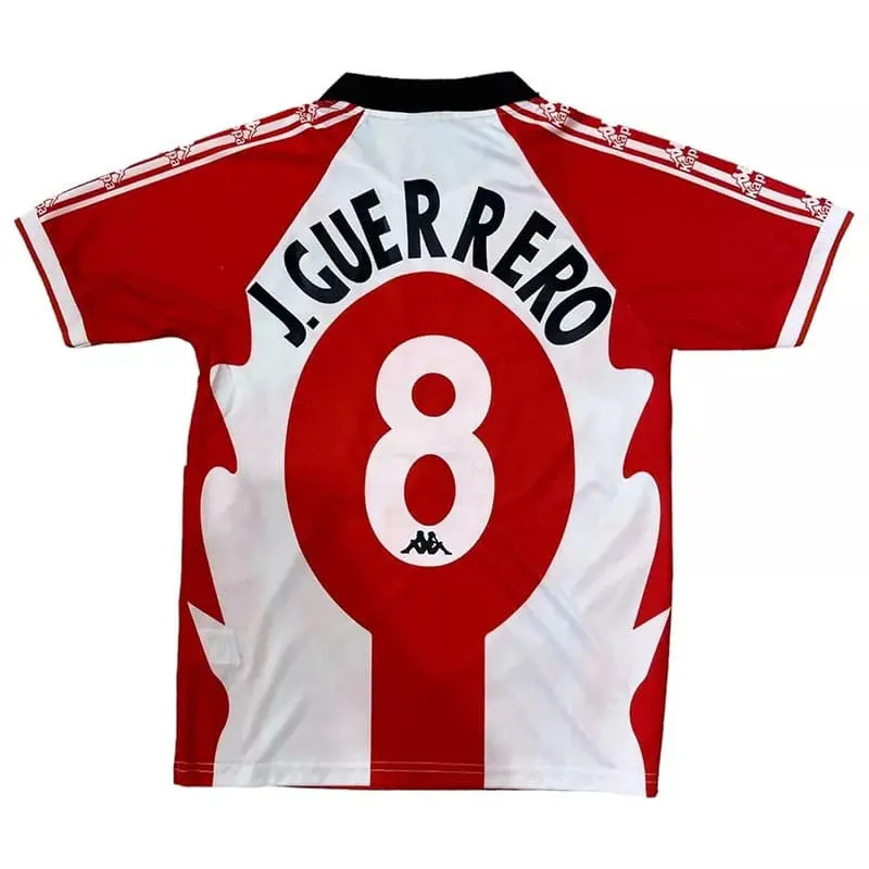 Camiseta J.GUERRERO 8 Athlétic Bilbao retro 1997/98 Home